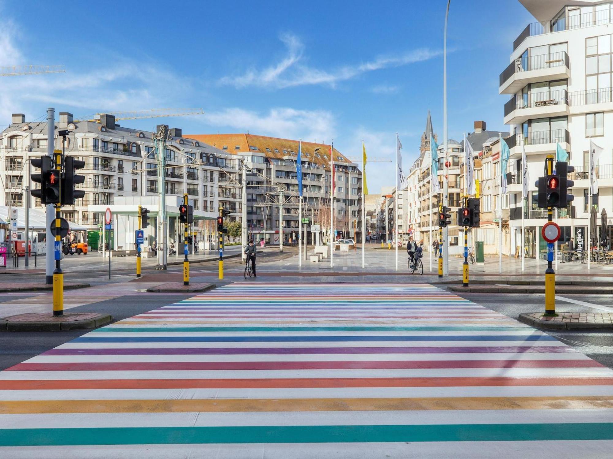 Apartment In Belgium Near Seawall & Church, Cleaning Included *